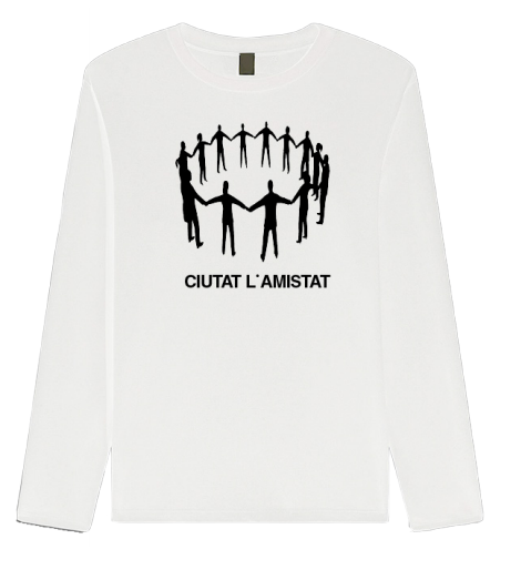 Camiseta Ciutat l'Amistat Blanca