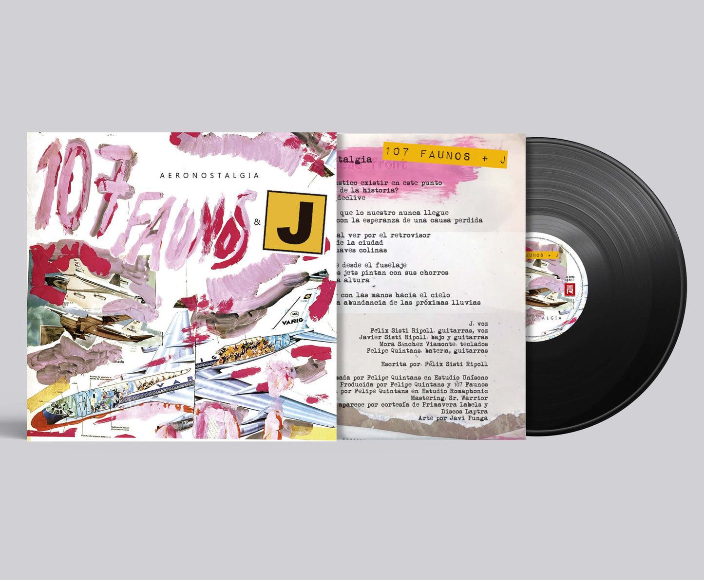 J + 107 Faunos "Aeronostalgia" (Single 7")