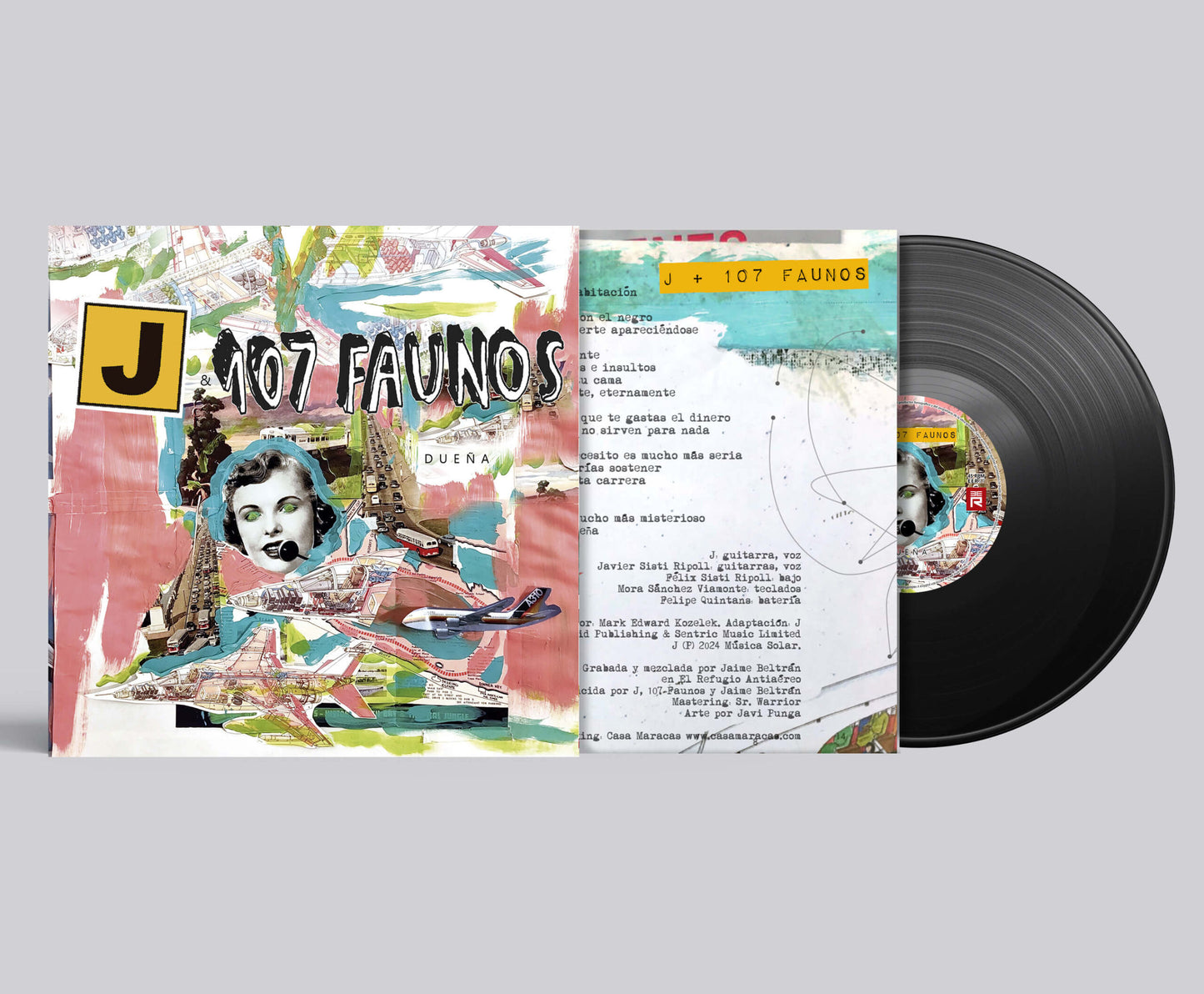 J + 107 Faunos "Aeronostalgia" (Single 7")