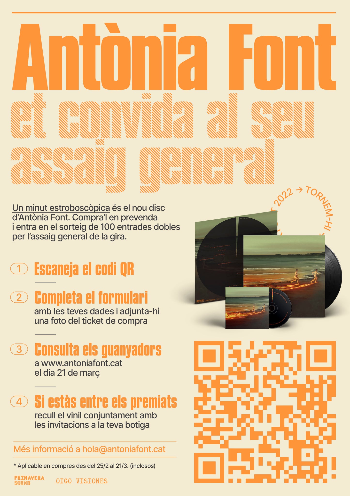 Antònia Font · Un minut estroboscòpica