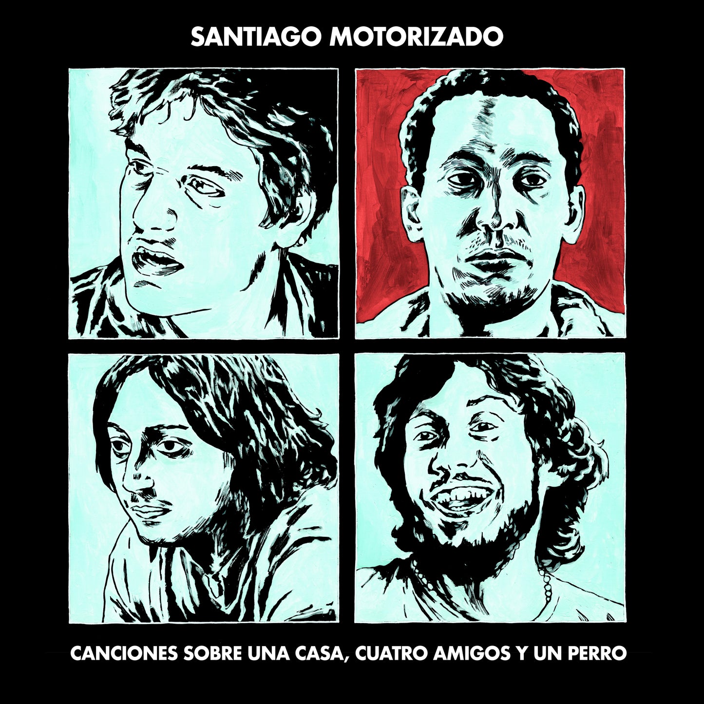 Santiago Motorizado - Canciones sobre una casa, cuatro amigos y un perro